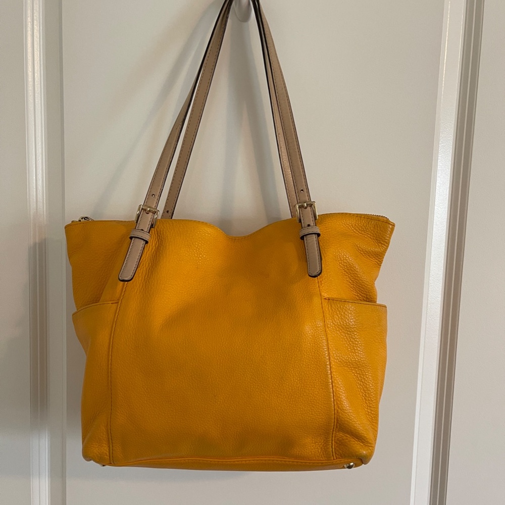 Michael Kors Marigold Leather tote shoulder bag